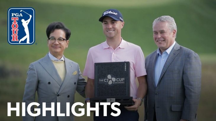 Justin Thomas（ジャスティン・トーマス） Winning Highlights｜THE CJ CUP 2019