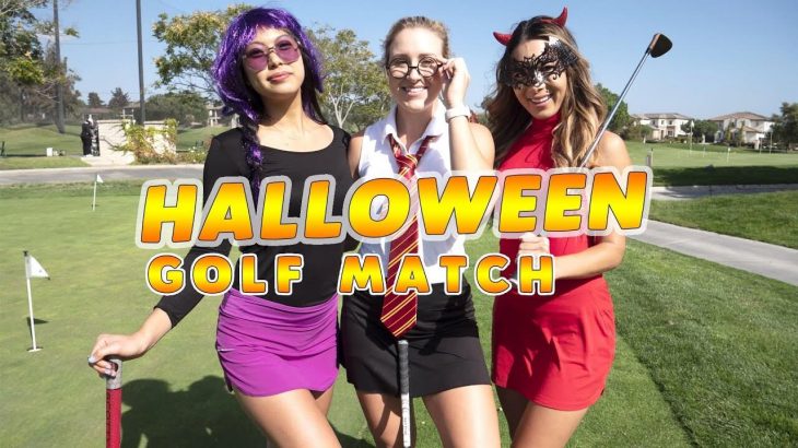 LADY GAGA & HARRY POTTER GOLF WITH THE DEVIL｜👻 HALLOWEEN EDITION GOLF