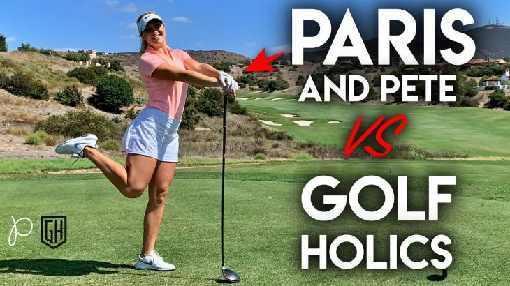 〔Peter Finch & Paris〕 vs 〔Golfholics〕 in California｜Nine Hole Course Vlog
