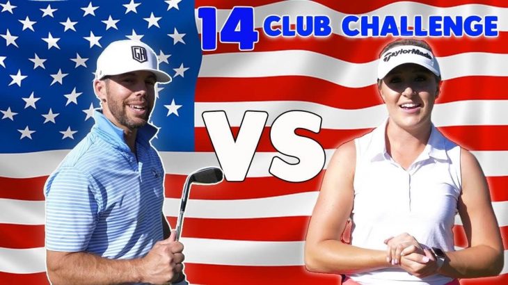 14 CLUB CHALLENGE for 100YARDS｜PARIS vs COACH｜AMERICAN STYLE