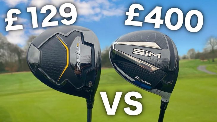 TaylorMade RBZ BLACK DRIVER vs SIM MAX DRIVER Review｜Rick Shiels Golf