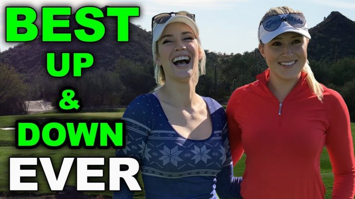 Paige Spiranac & PARIS｜EPIC UP & DOWN AT QUINTERO GOLF CLUB