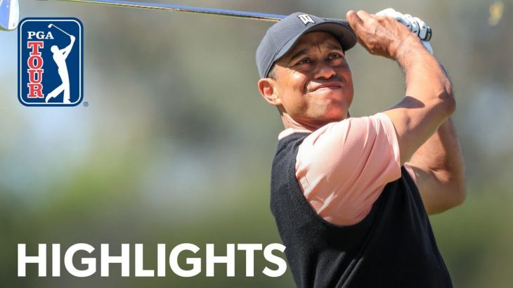 Tiger Woods（タイガー・ウッズ） Highlights｜Round 1｜The Genesis Invitational 2020