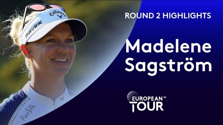 Madelene Sagström（マデレーネ・サーストレム） Highlights｜Round 2｜ISPS Handa Vic Open 2020