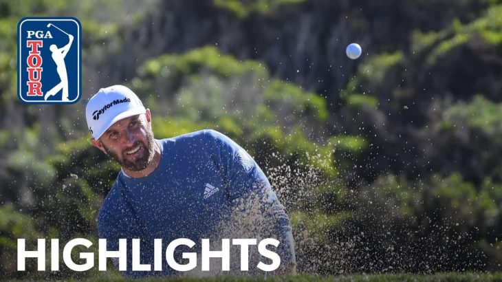 Dustin Johnson（ダスティン・ジョンソン） Highlights｜Round 2｜AT&T Pebble Beach 2020