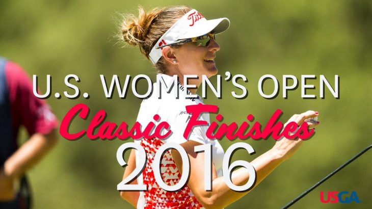 Anna Nordqvist（アンナ・ノルドクビスト）痛恨の砂タッチ 全米女子オープン（2015年）｜U.S. Women’s Open Classic Finishes: 2016