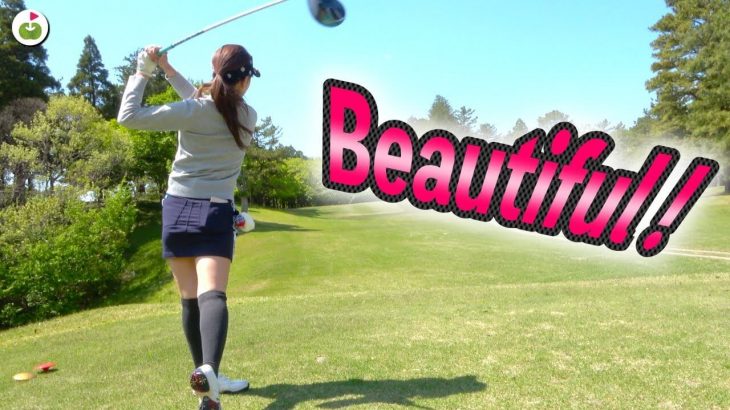 ビュ〜ティフォ〜ショット炸裂！｜リンゴルフ じゅんちゃん、ゆきちゃん vs Sense Golf Grip 竹内さん、村田さん ダブルスマッチプレー対決！#6