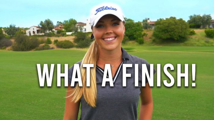 WATCH CLAIRE & PARIS TEAR THIS COURSE APART! +WITB LADIES EDITION!