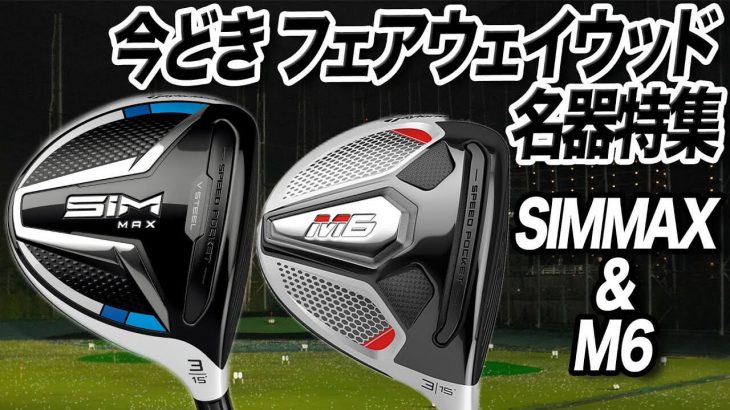 テーラーメイド SIM MAX フェアウェイウッド vs M6 フェアウェイウッド 比較 試打インプレッション｜プロゴルファー 石井良介 │