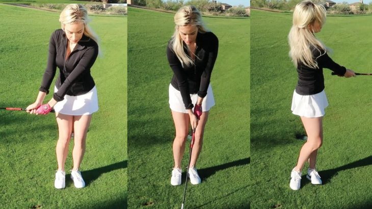 初心者向けの簡単なチップショットの打ち方｜Paige Spiranac（ペイジ・スピラナック）