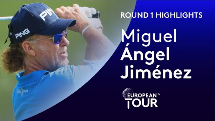 Miguel Ángel Jiménez（ミゲル・アンヘル・ヒメネス） Highlights｜Round 1｜2020 Betfred British Masters