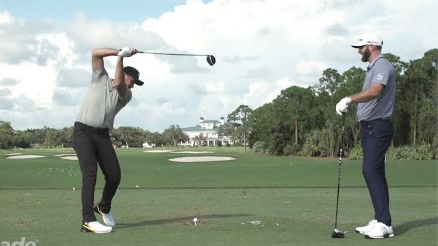 Dustin Johnson（ダスティン・ジョンソン）と Jason Day（ジェイソン・デイ）がマシュー・ウルフ選手の真似｜テーラーメイド公式チャンネル