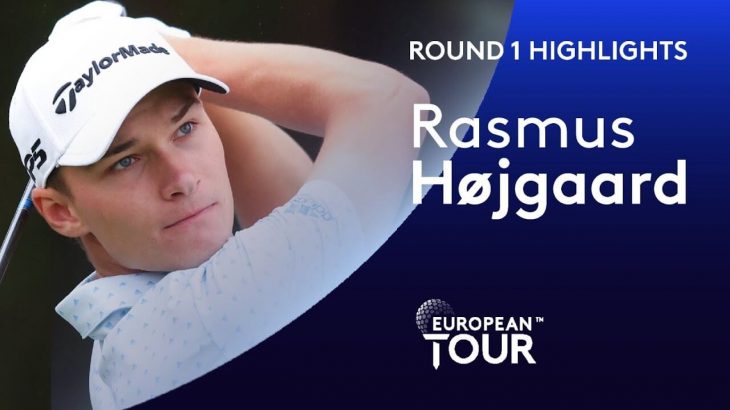 Rasmus Højgaard（ラスムス・ホイガールト） Highlights｜Round 1｜English Championship 2020