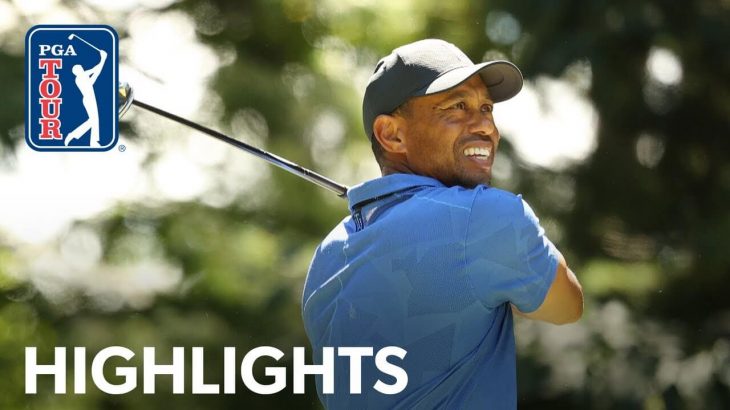 Tiger Woods（タイガー・ウッズ） Highlights｜Round 1｜THE NORTHERN TRUST 2020