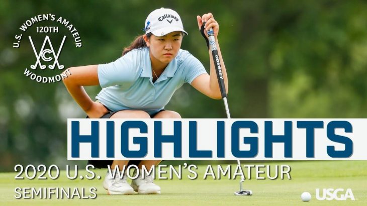 Saki Baba（馬場咲希） Every Televised Shot｜us Womens Amateur Championship Match 2022 │ ゴルフの動画 