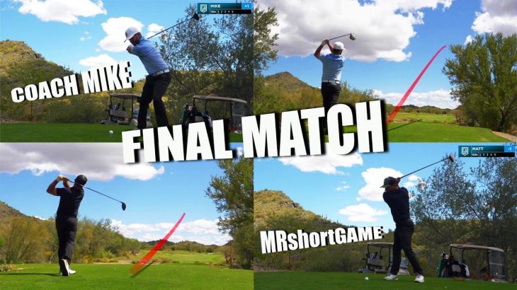 CAN MR.SHORTGAME FINALLY WIN VS COACH?｜YOUTUBER MONEY MATCH CONTINUES!