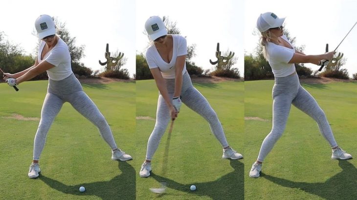 How to Hit from Tough Lies // Golf Tutorial // Paige Spiranac（ペイジ・スピラナック）