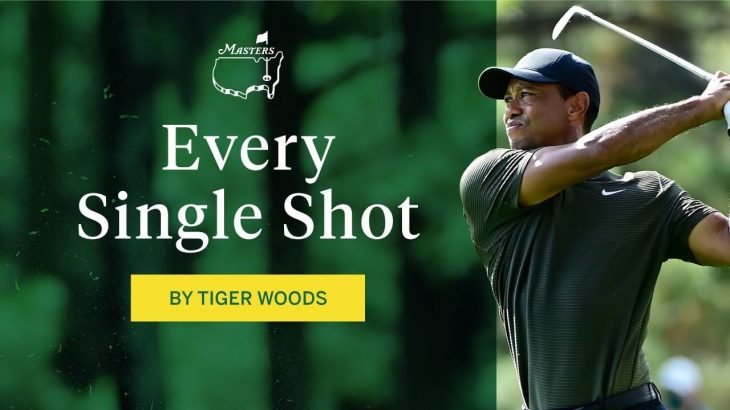 Tiger Woods（タイガー・ウッズ） Every shot｜Round 1｜The Masters 2020