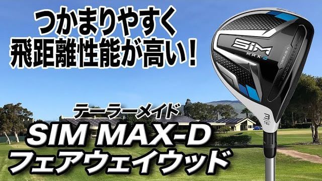 テーラーメイド SIM MAX-D フェアウェイウッド 試打インプレッション評価・クチコミ｜プロゴルファー 石井良介 │ ゴルフの動画