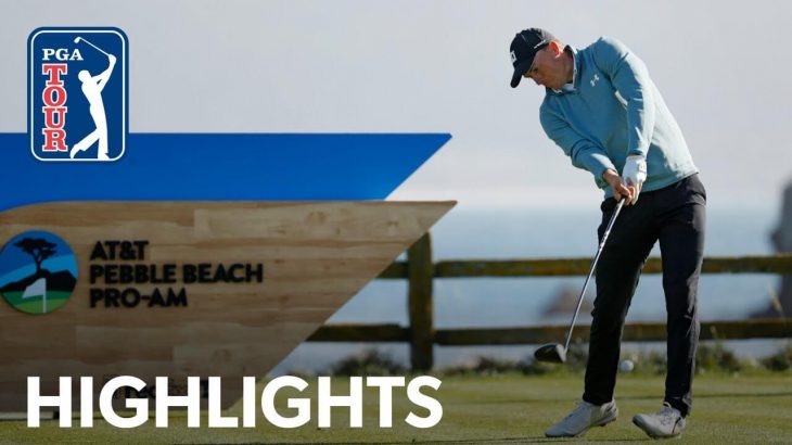 Jordan Spieth（ジョーダン・スピース） Highlights｜Round 3｜AT&T Pebble Beach 2021