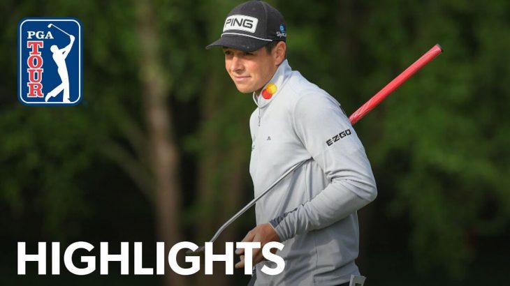 Viktor Hovland（ヴィクトル・ホブランド） Highlights｜Round 1｜Wells Fargo Championship 2021