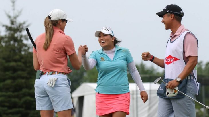 Jasmine Suwannapura（ジャスミン・スワンナプラ） and Cydney Clanton（シドニー・クラントン） Highlights｜Round 3｜DOW Great Lakes Bay Invitational 2021