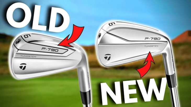 OLD TaylorMade P790 Irons vs NEW 2021 TaylorMade P790 Irons Review｜James Robinson Golf