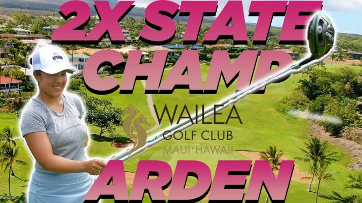 2X STATE CHAMP ARDEN HAS THE ACCURACY AT WAILEA GOLD COURSE