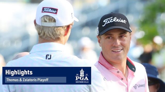 Justin Thomas（ジャスティン・トーマス） vs Will Zalatoris（ウィル・ザラトリス）｜Extended Highlights｜Playoff ｜PGA Championship 2022