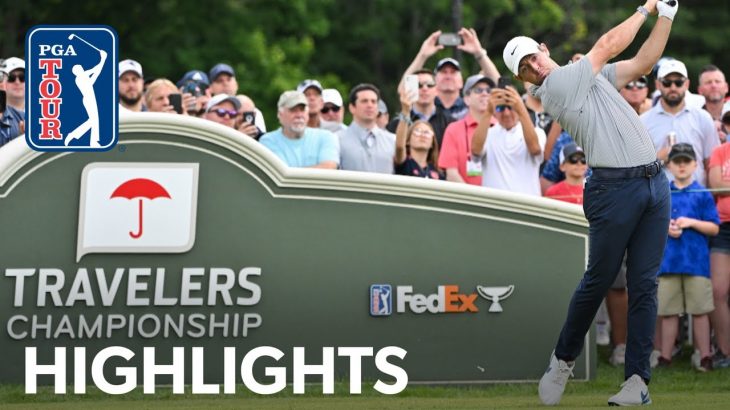 Rory McIlroy（ローリー・マキロイ） Highlights｜Round 1｜Travelers Championship 2022