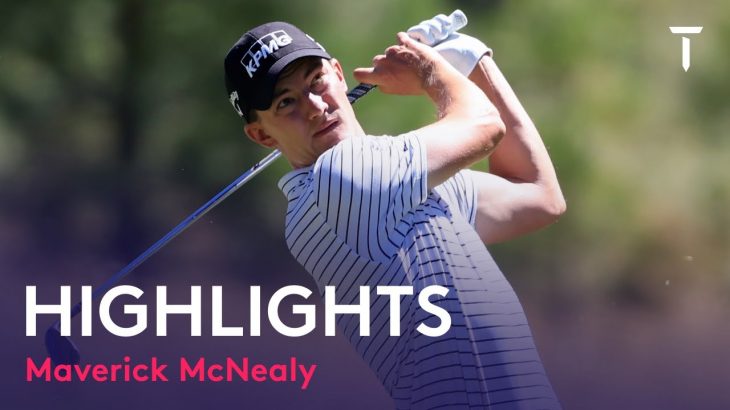 Maverick McNealy（マーベリック・マクネリ） Highlights｜Round 2｜Barracuda Championship 2022