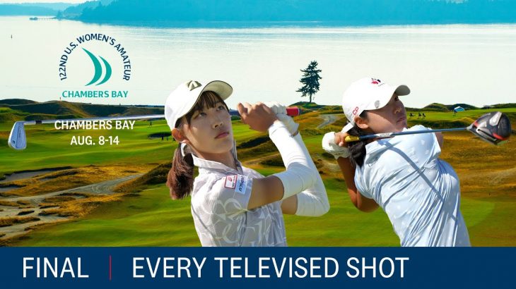 Saki Baba（馬場咲希） Every Televised Shot｜U.S. Women’s Amateur Championship Match 2022