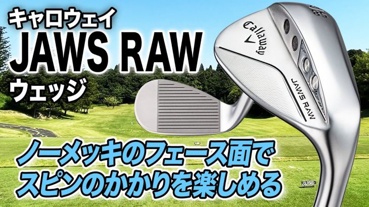 キャロウェイ JAWS RAW ウェッジ 試打インプレッション 評価・クチコミ｜クラブフィッター 小倉勇人