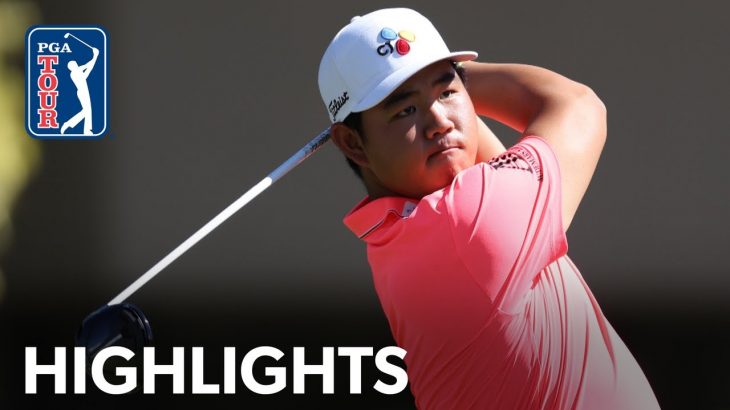 Tom Kim（トム・キム） Highlights｜Round 3｜Shriners Children’s Open 2022