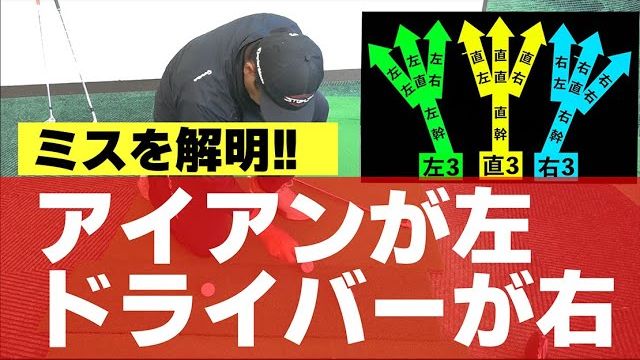 「アイアンは左に引っかかり、ドライバーは右に曲がる」のは何故なのか？｜プロゴルファー 三觜喜一