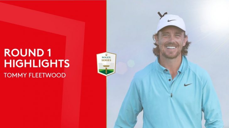 Tommy Fleetwood（トミー・フリートウッド） Highlights｜Round 1｜Abu Dhabi HSBC Championship 2023